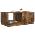 Tavolino da salotto Rovere Fumo 90 x 50 x 37 cm