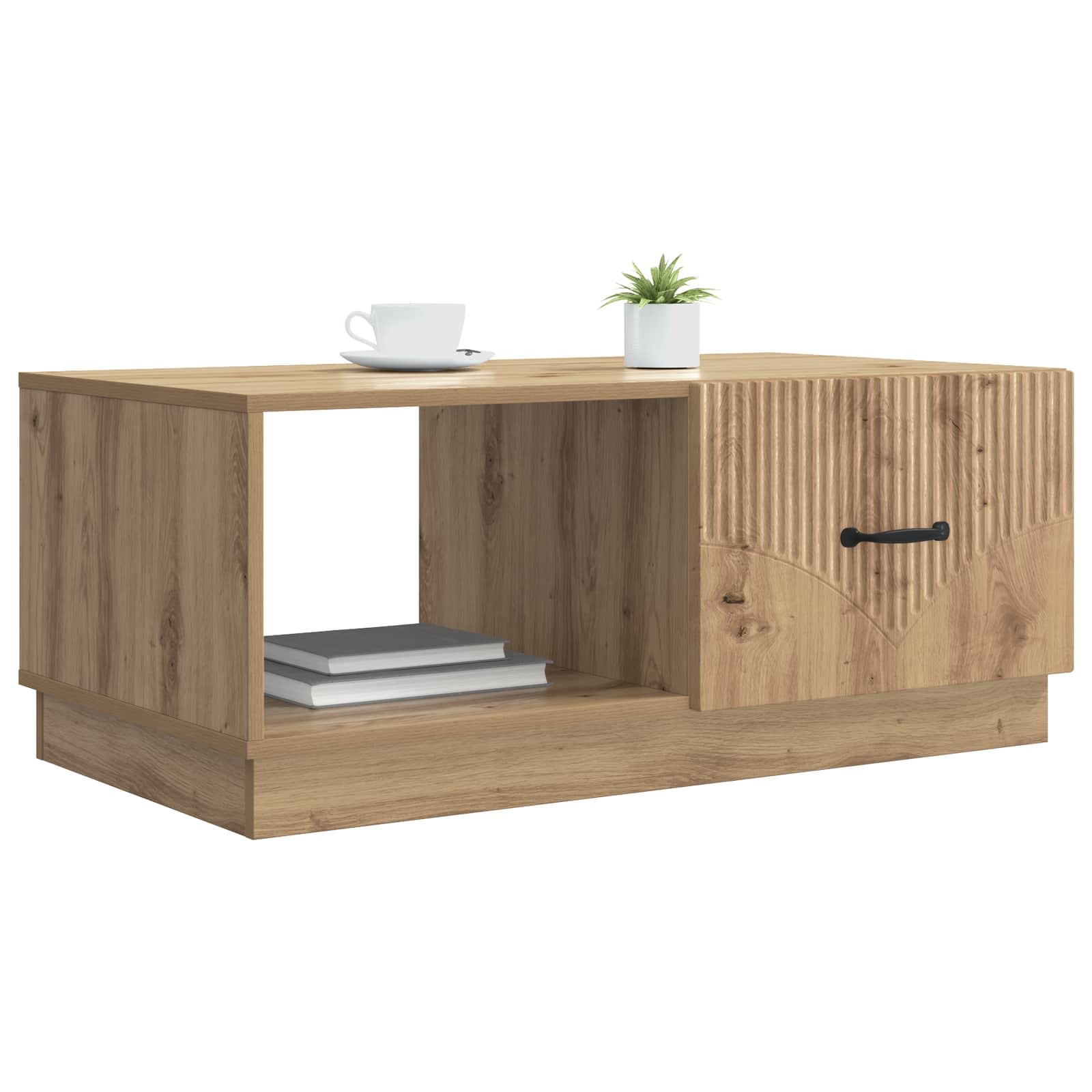 Tavolino da salotto Rovere Artigianale 90 x 50 x 37 cm