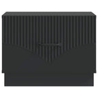 Tavolino da salotto Nero 49 x 50 x 37 cm Legno ingegnerizzato