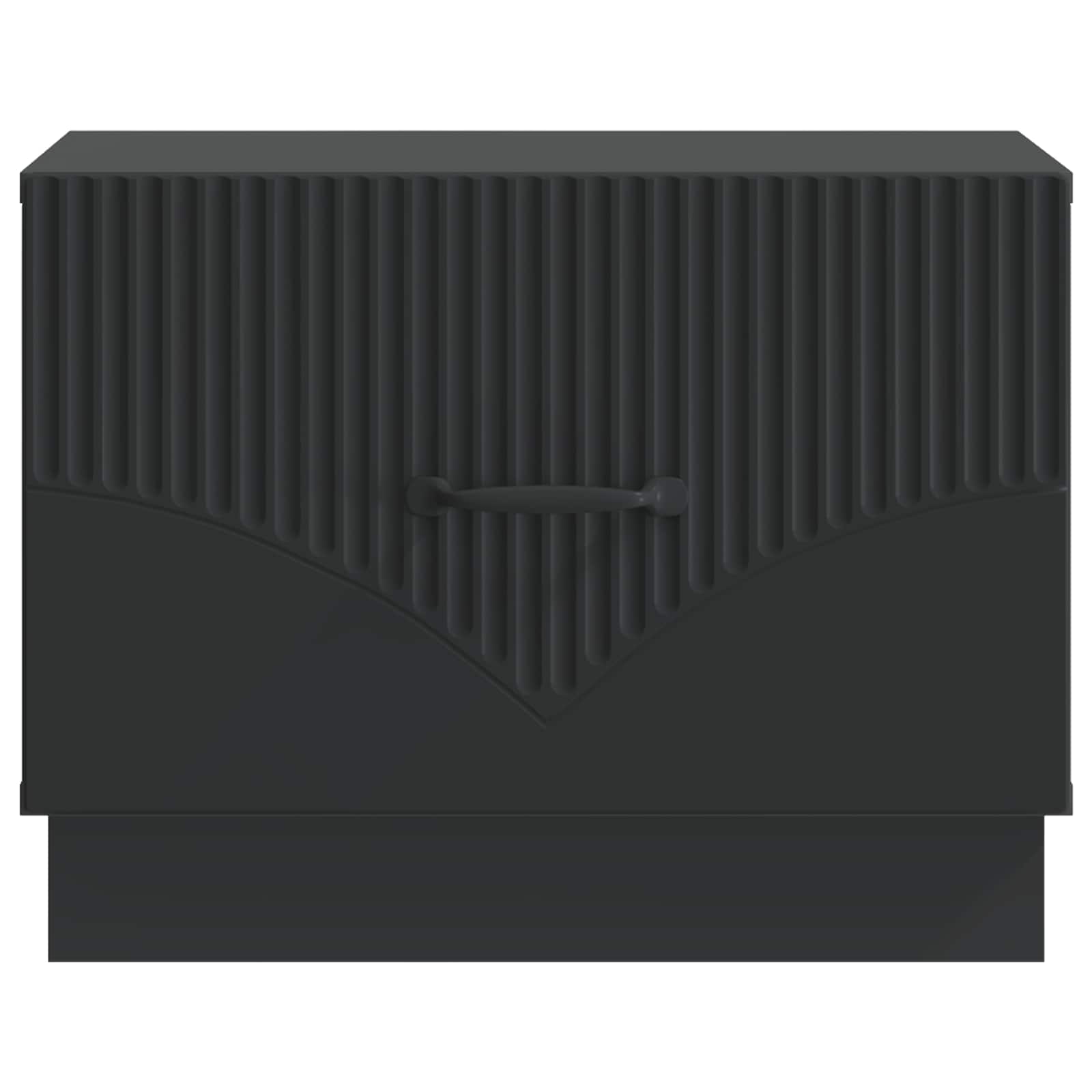 Tavolino da salotto Nero 49 x 50 x 37 cm Legno ingegnerizzato