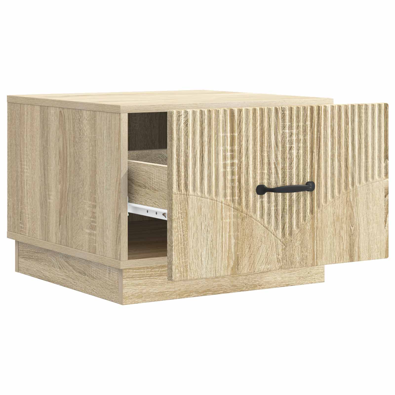 Tavolino da salotto con cassetto Rovere Sonoma 49 x 50 x 37 cm