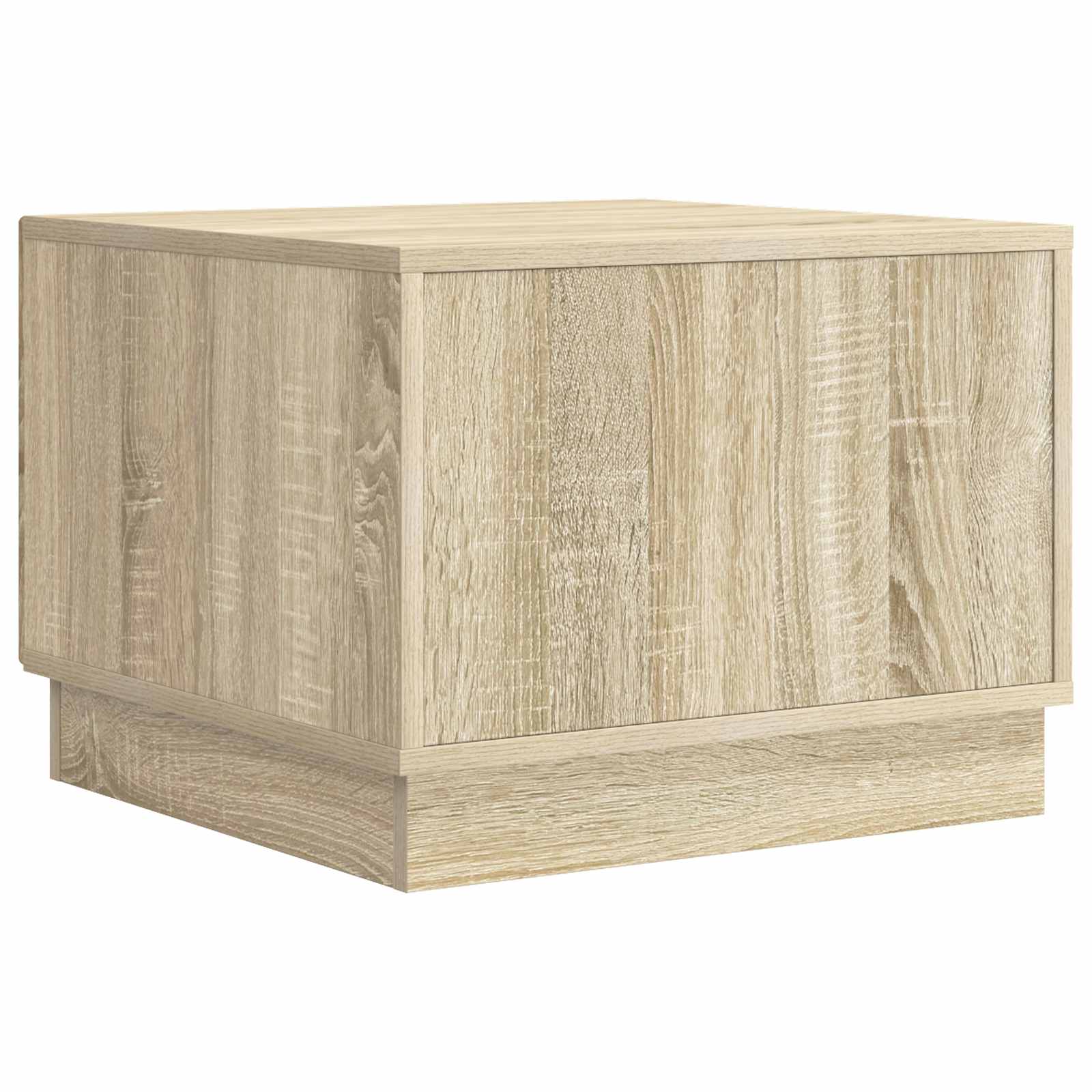 Tavolino da salotto con cassetto Rovere Sonoma 49 x 50 x 37 cm