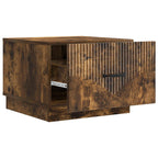 Tavolino da salotto con cassetto Rovere Fumo 49 x 50 x 37 cm