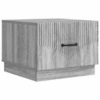 Tavolino da salotto con cassetto Grigio Sonoma 49 x 50 x 37 cm