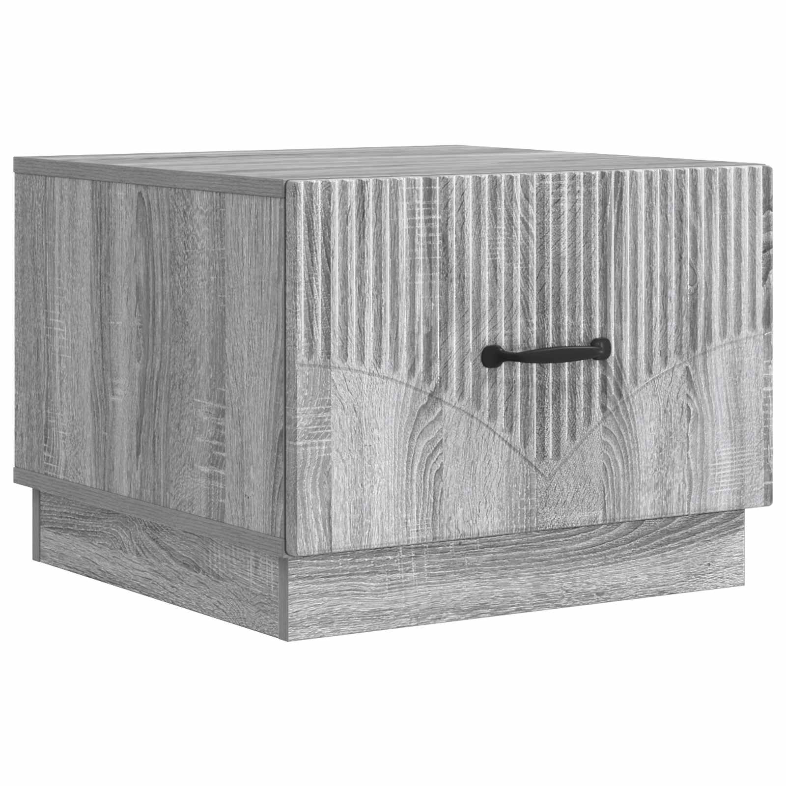 Tavolino da salotto con cassetto Grigio Sonoma 49 x 50 x 37 cm