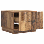 Tavolino da salotto con cassetto Legno antico 49 x 50 x 37 cm