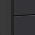 Armadio da Notte con cassetto 2 pcs Nero 43 x 34,5 x 47,5 cm