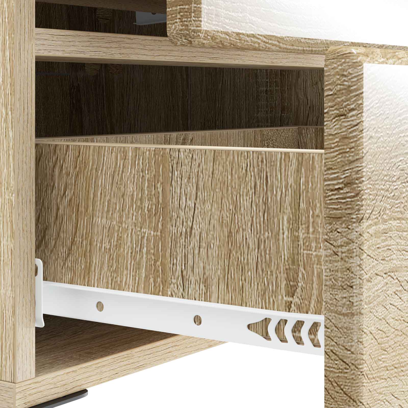 Armadio da Notte con cassetto Rovere Sonoma 43 x 34,5 x 47,5 cm