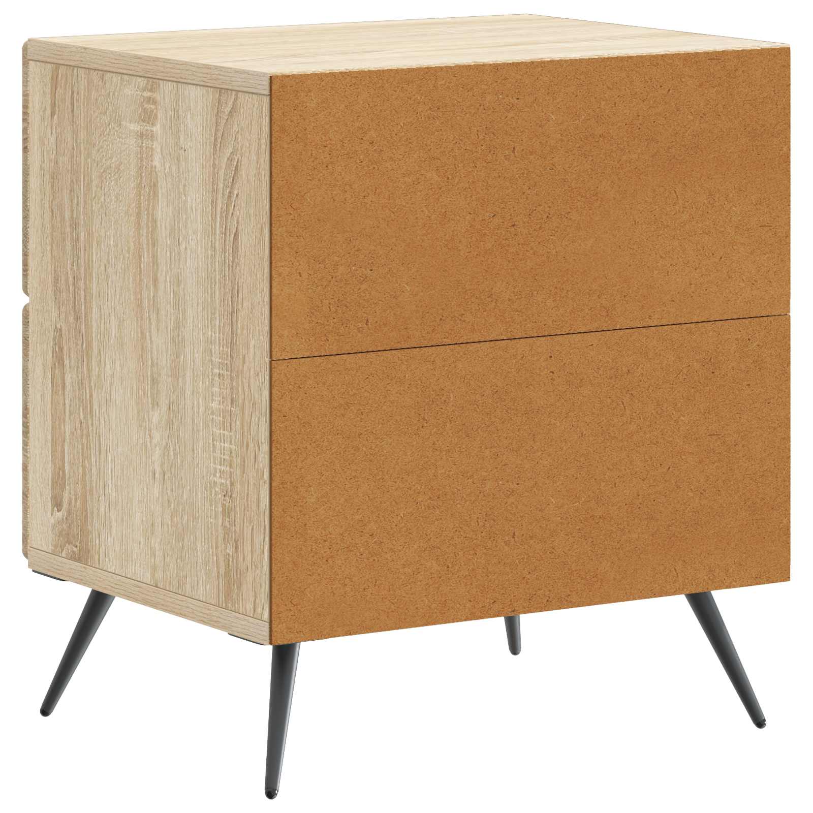 Armadio da Notte con cassetto Rovere Sonoma 43 x 34,5 x 47,5 cm