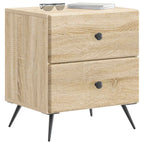 Armadio da Notte con cassetto Rovere Sonoma 43 x 34,5 x 47,5 cm