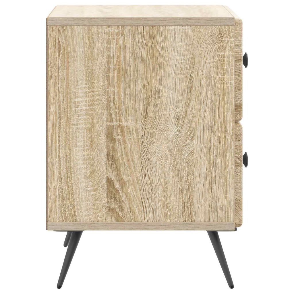 Armadio da Notte con cassetto Rovere Sonoma 43 x 34,5 x 47,5 cm