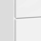 Armadio da Notte con cassetto Bianco Lucido 43 x 34,5 x 47,5 cm