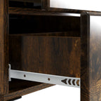 Armadio da Notte con cassetto Rovere Fumo 43 x 34,5 x 47,5 cm