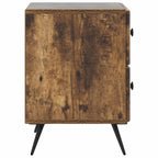 Armadio da Notte con cassetto Rovere Fumo 43 x 34,5 x 47,5 cm