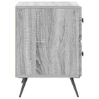 Armadio da Notte con cassetto Grigio Sonoma 43 x 34,5 x 47,5 cm