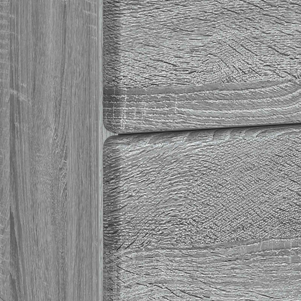 Armadio da Notte 2 pcs Grigio Sonoma 43 x 34,5 x 47,5 cm