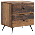 Armadio da Notte con cassetto Legno antico 43 x 34,5 x 47,5 cm