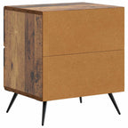 Armadio da Notte 2 pcs Legno antico 43 x 34,5 x 47,5 cm