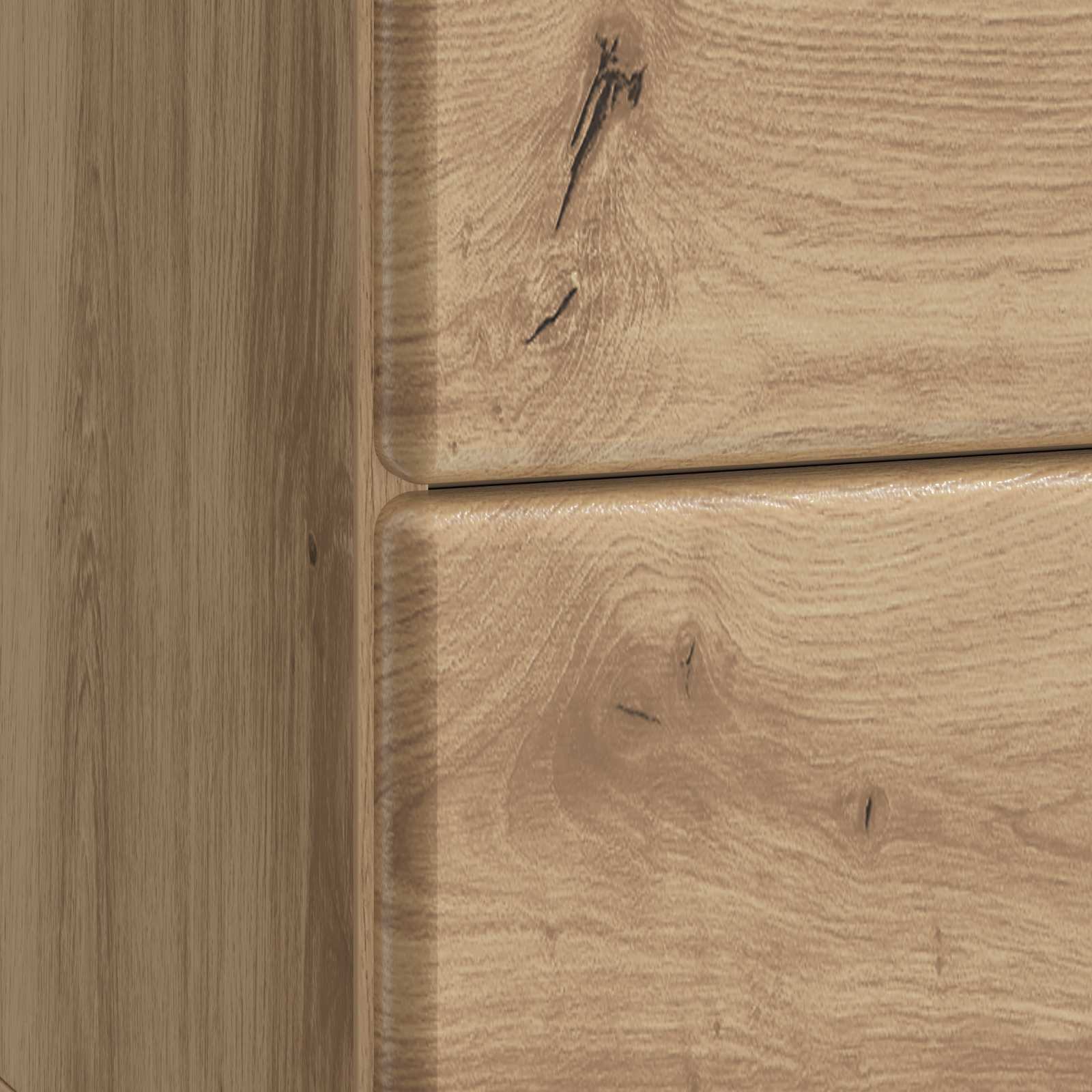 Armadio da Notte 2 pcs Rovere Artigianale 43 x 34,5 x 47,5 cm