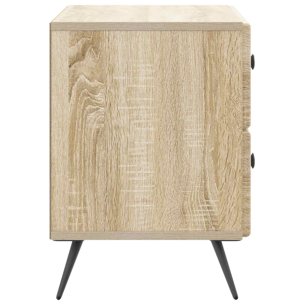 Armadio da Notte con cassetto Rovere Sonoma 62 x 34,5 x 47,5 cm