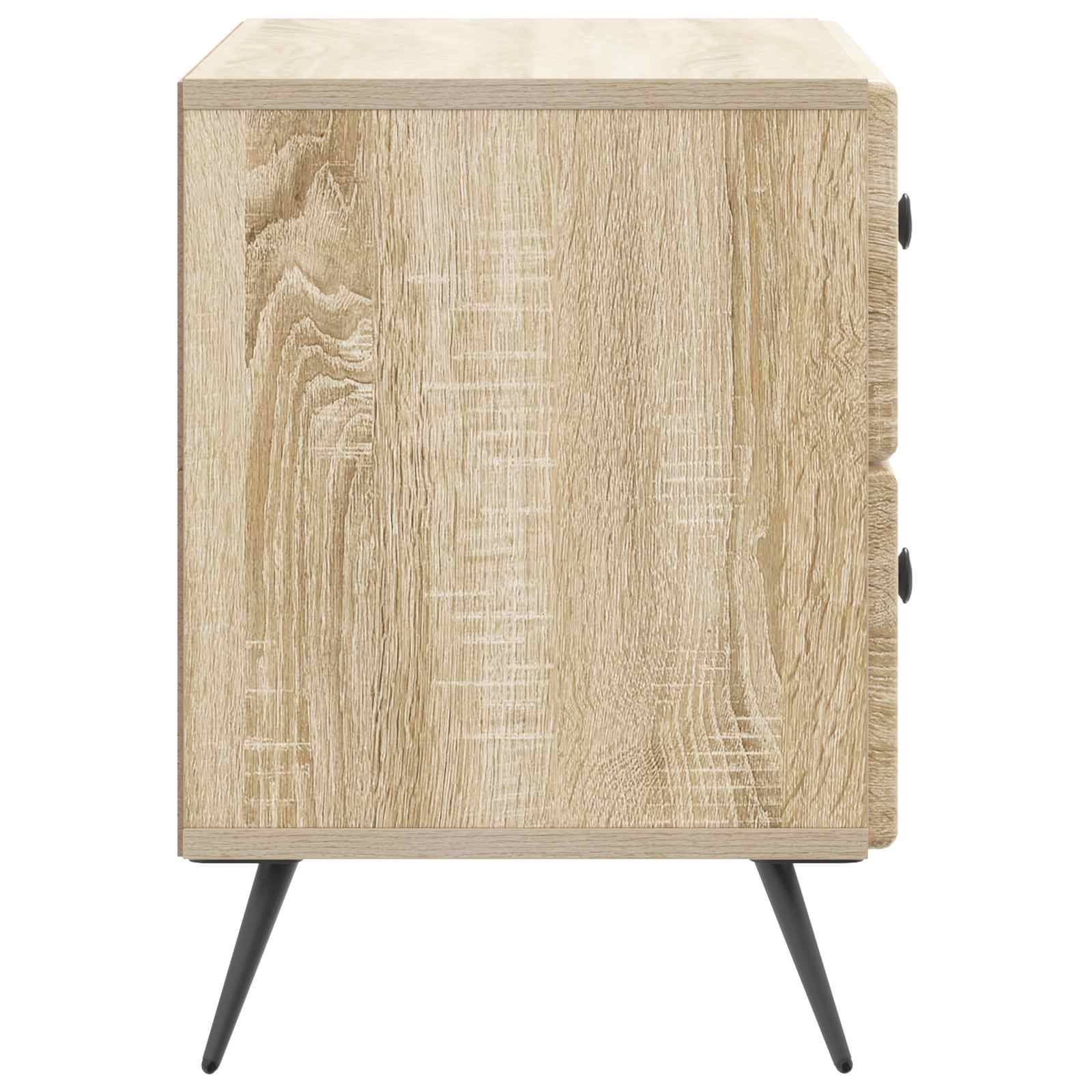 Armadio da Notte con cassetto Rovere Sonoma 62 x 34,5 x 47,5 cm