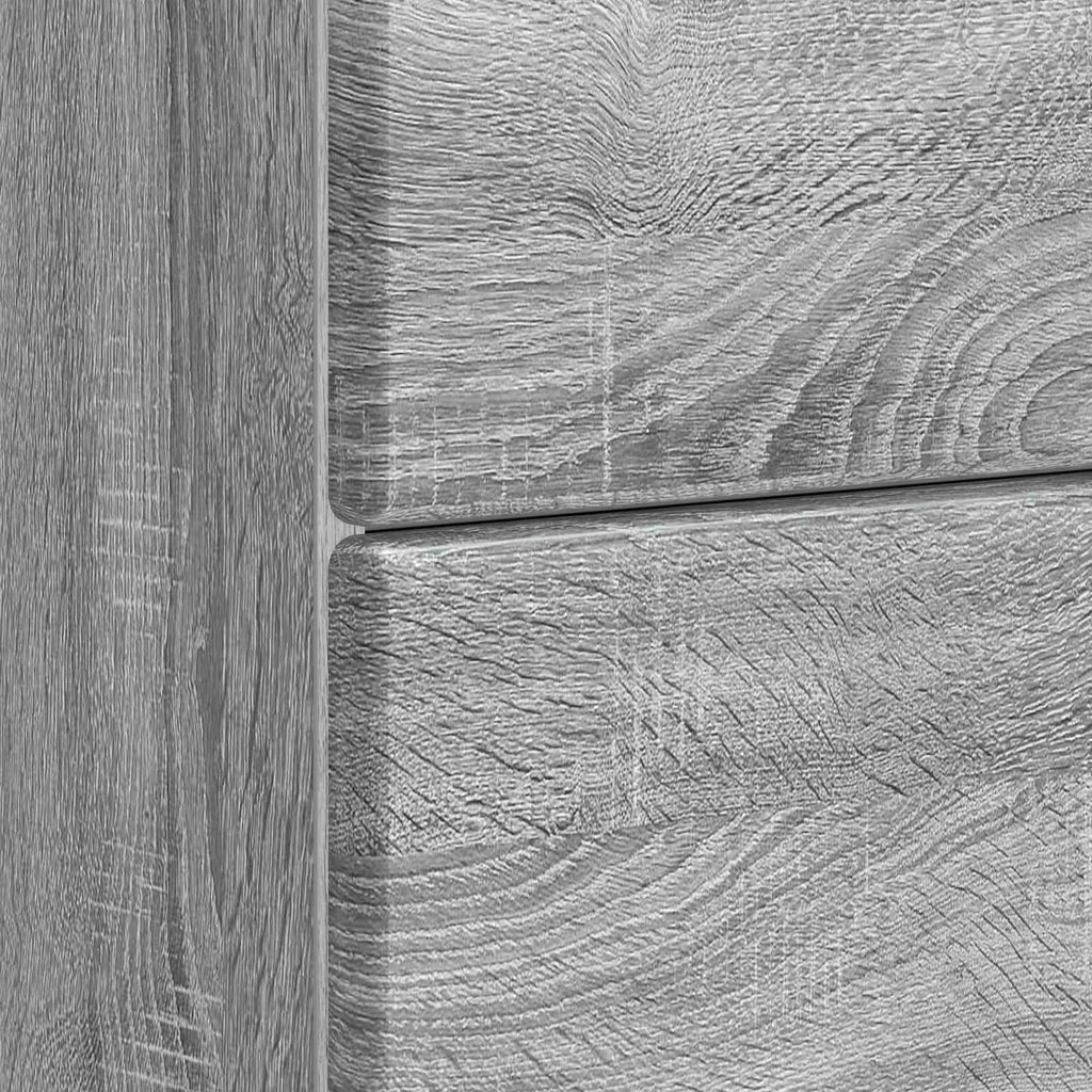 Armadio da Notte con cassetto Grigio Sonoma 62 x 34,5 x 47,5 cm