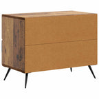 Armadio da Notte con cassetto Legno antico 62 x 34,5 x 47,5 cm