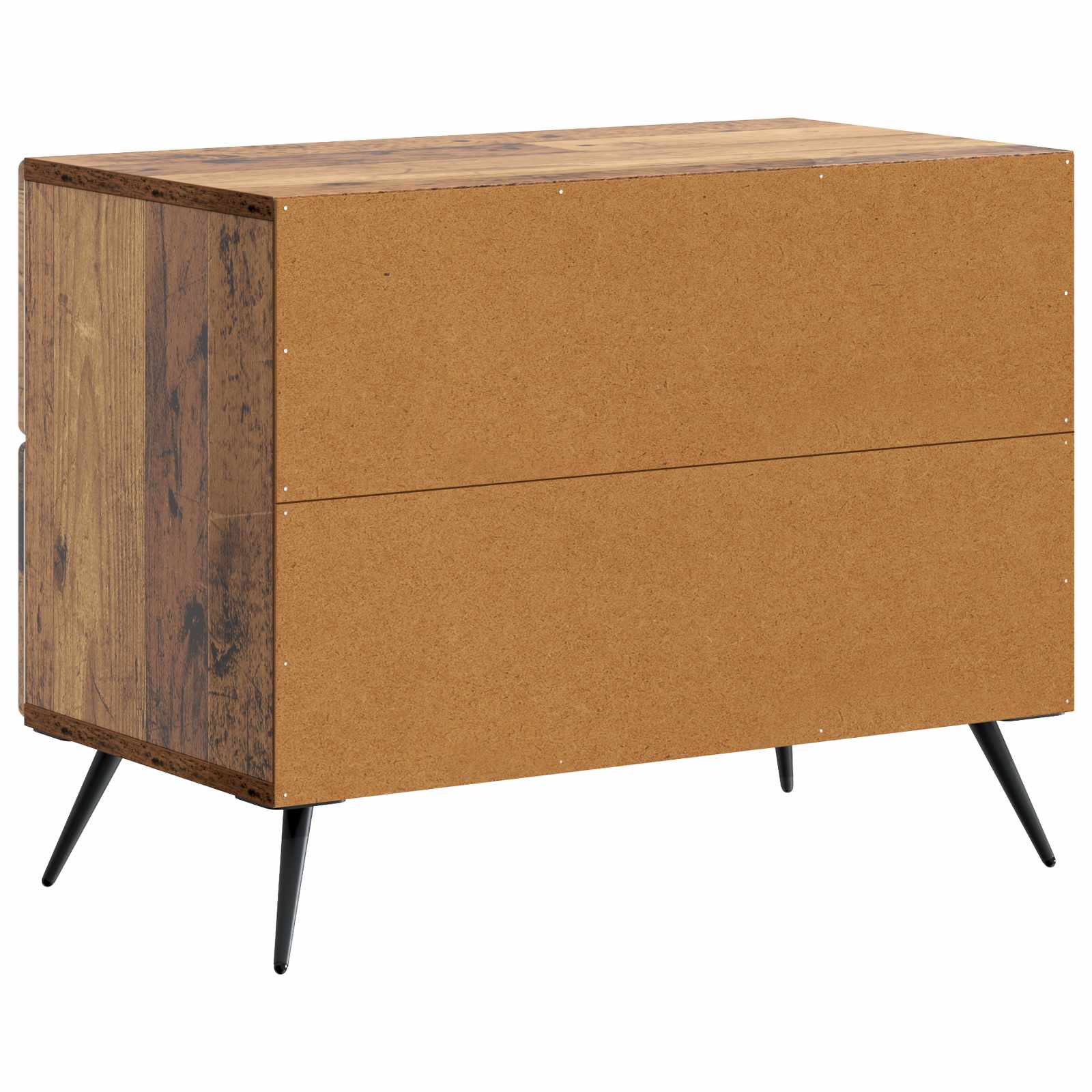 Armadio da Notte con cassetto Legno antico 62 x 34,5 x 47,5 cm