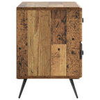 Armadio da Notte con cassetto Legno antico 62 x 34,5 x 47,5 cm