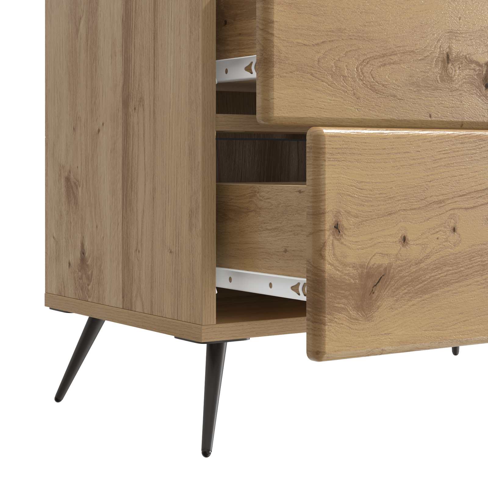 Armadio da Notte Rovere Artigianale 62 x 34,5 x 47,5 cm