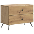 Armadio da Notte Rovere Artigianale 62 x 34,5 x 47,5 cm