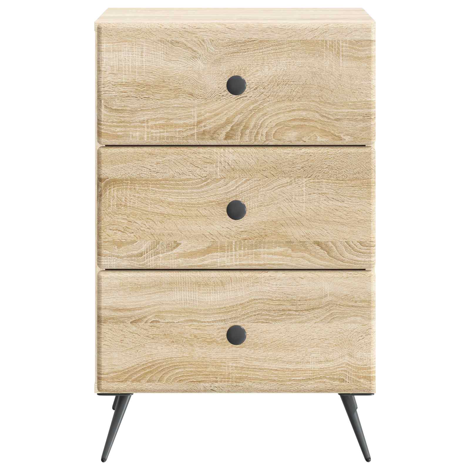 Armadio da Notte con cassetto Rovere Sonoma 43 x 41 x 66,5 cm