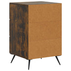 Armadio da Notte con cassetto Rovere Fumo 43 x 41 x 66,5 cm