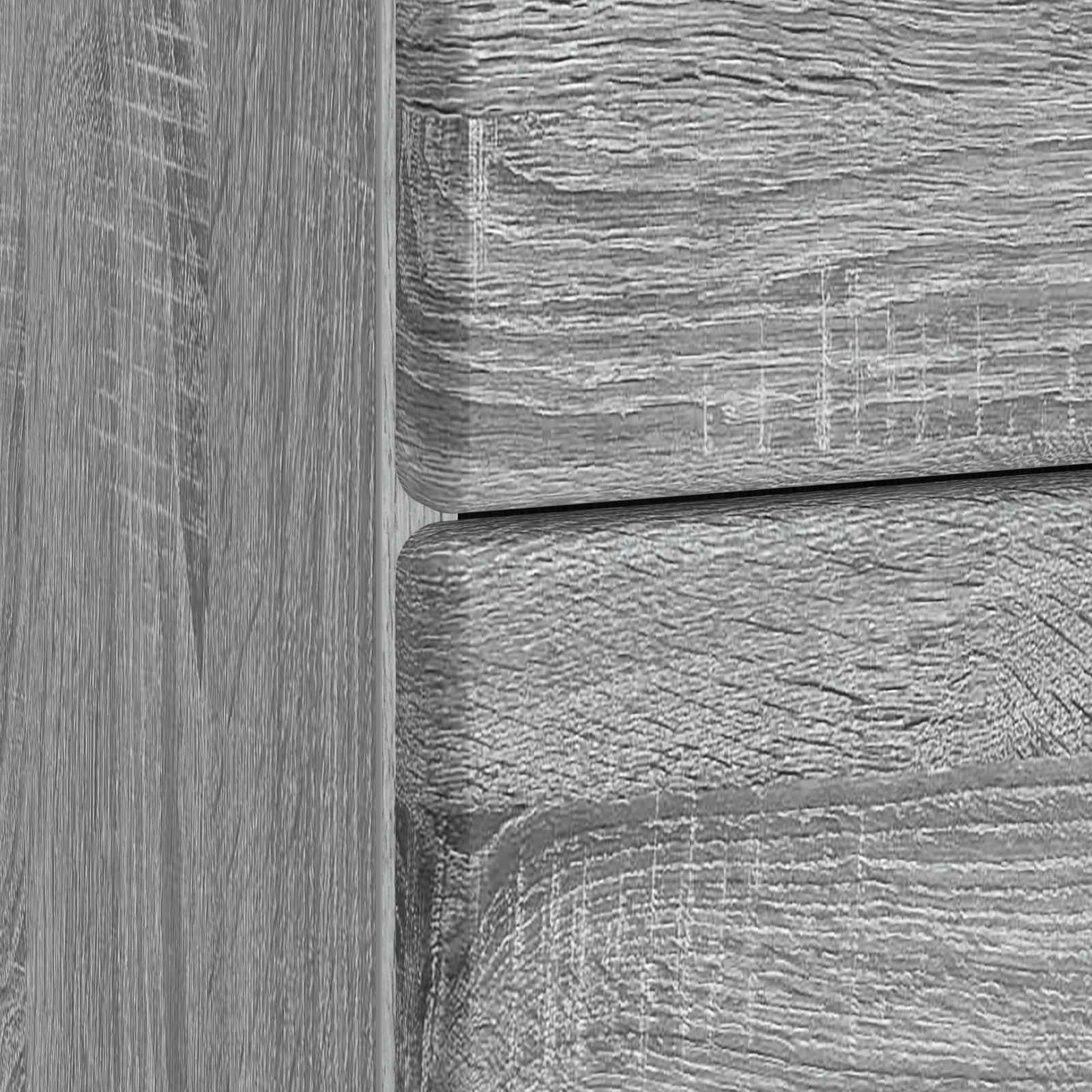 Armadio da Notte con cassetto Grigio Sonoma 43 x 41 x 66,5 cm