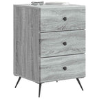 Armadio da Notte con cassetto Grigio Sonoma 43 x 41 x 66,5 cm