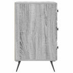 Armadio da Notte con cassetto Grigio Sonoma 43 x 41 x 66,5 cm