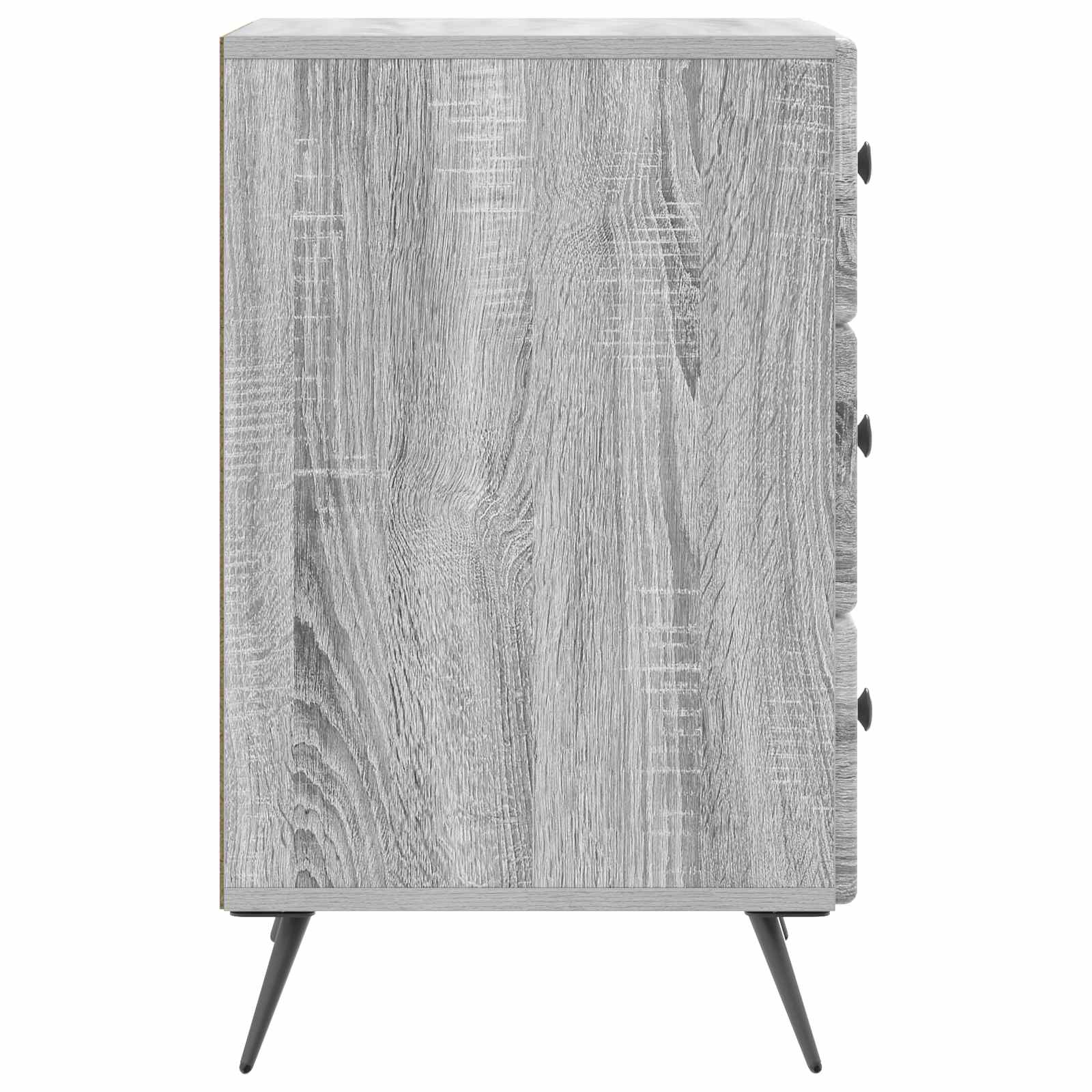 Armadio da Notte con cassetto Grigio Sonoma 43 x 41 x 66,5 cm