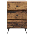 Armadio da Notte con cassetto Legno antico 43 x 41 x 66,5 cm
