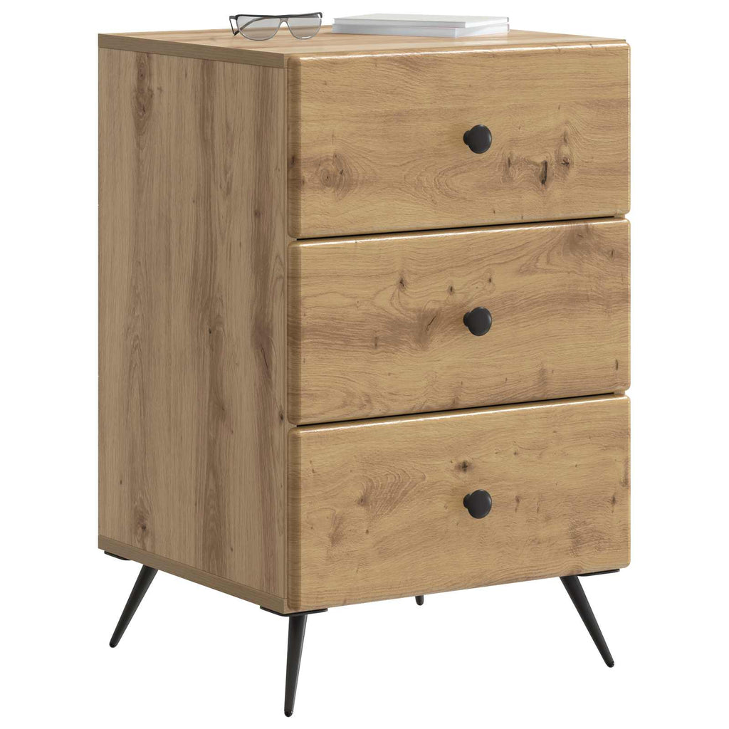 Armadio da Notte Rovere Artigianale 43 x 41 x 66,5 cm