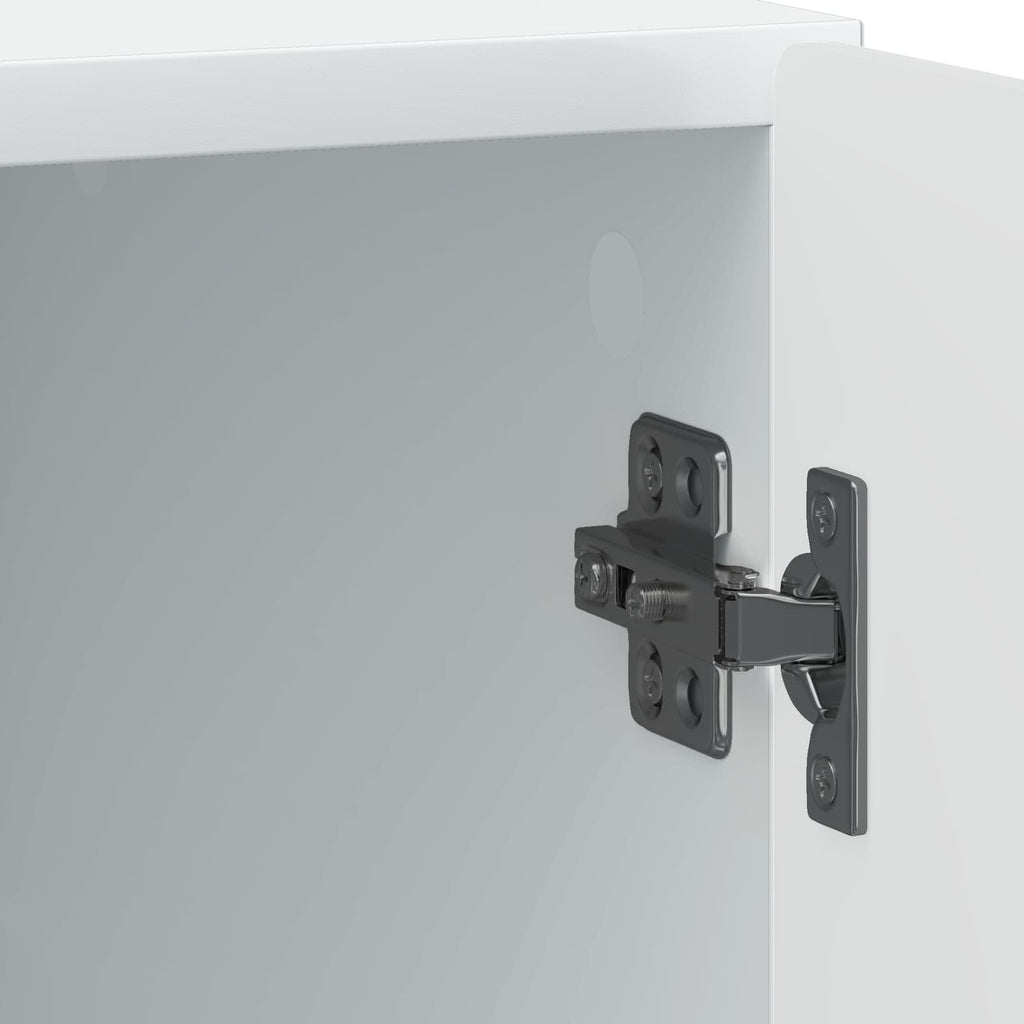 Armadio da Notte 2 pcs Bianco 43 x 34,5 x 50 cm