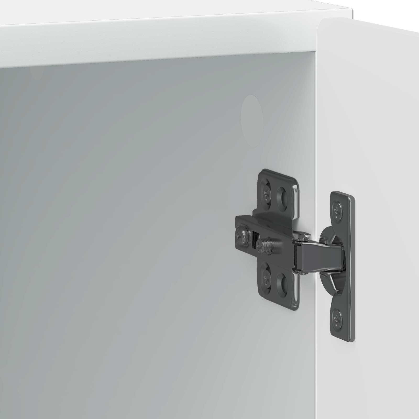 Armadio da Notte 2 pcs Bianco 43 x 34,5 x 50 cm
