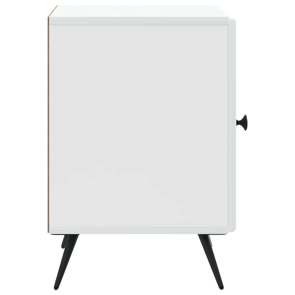 Armadio da Notte 2 pcs Bianco 43 x 34,5 x 50 cm
