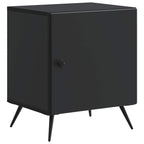 Armadio da Notte Nero 43 x 34,5 x 50 cm Legno ingegnerizzato
