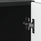 Armadio da Notte 2 pcs Nero 43 x 34,5 x 50 cm