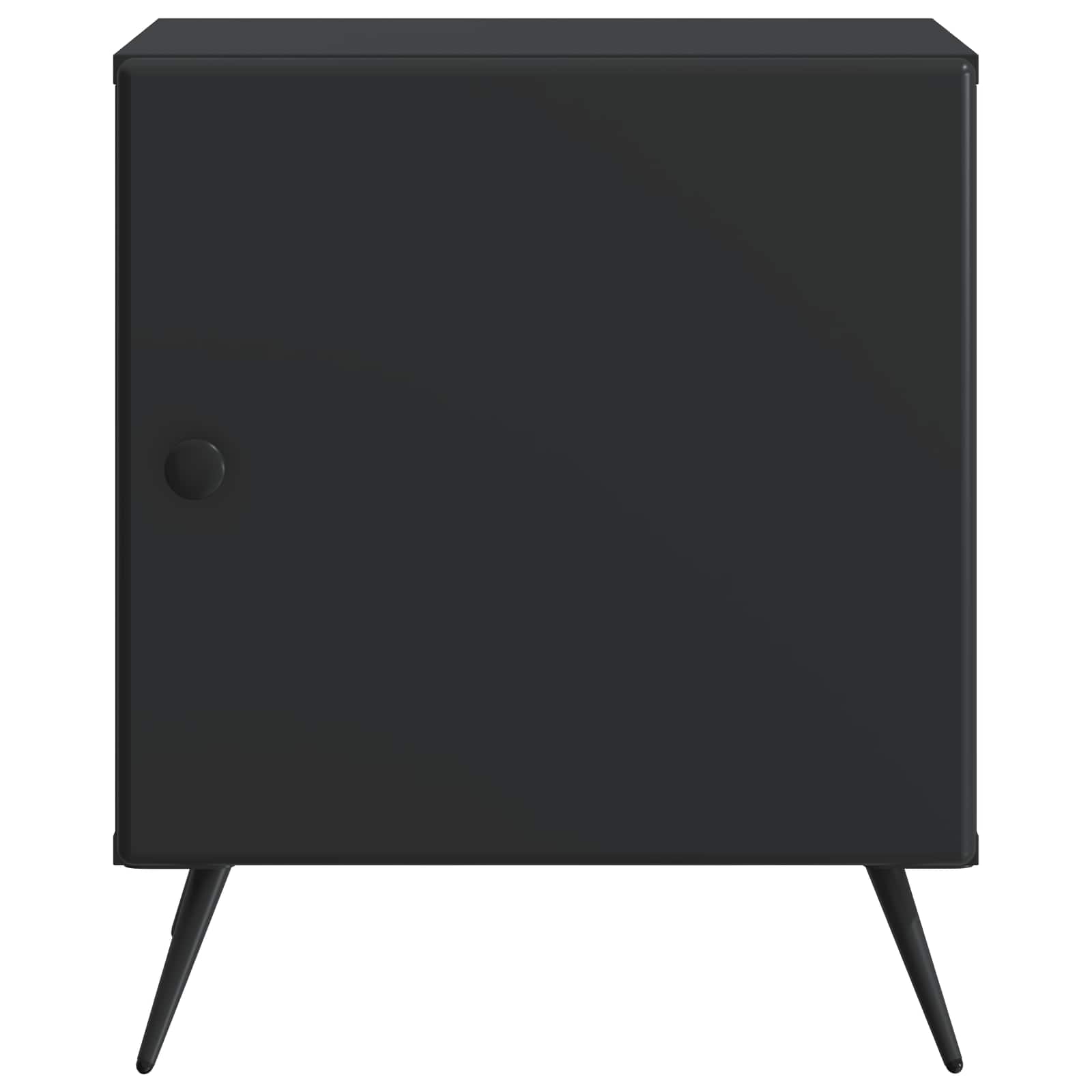 Armadio da Notte 2 pcs Nero 43 x 34,5 x 50 cm