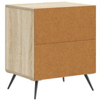 Armadio da Notte Rovere Sonoma 43 x 34,5 x 50 cm