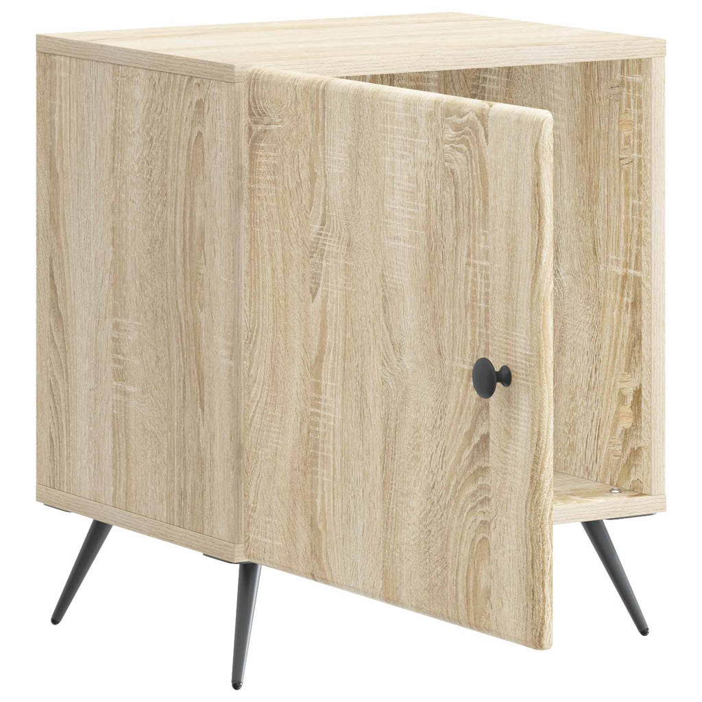 Armadio da Notte 2 pcs Rovere Sonoma 43 x 34,5 x 50 cm