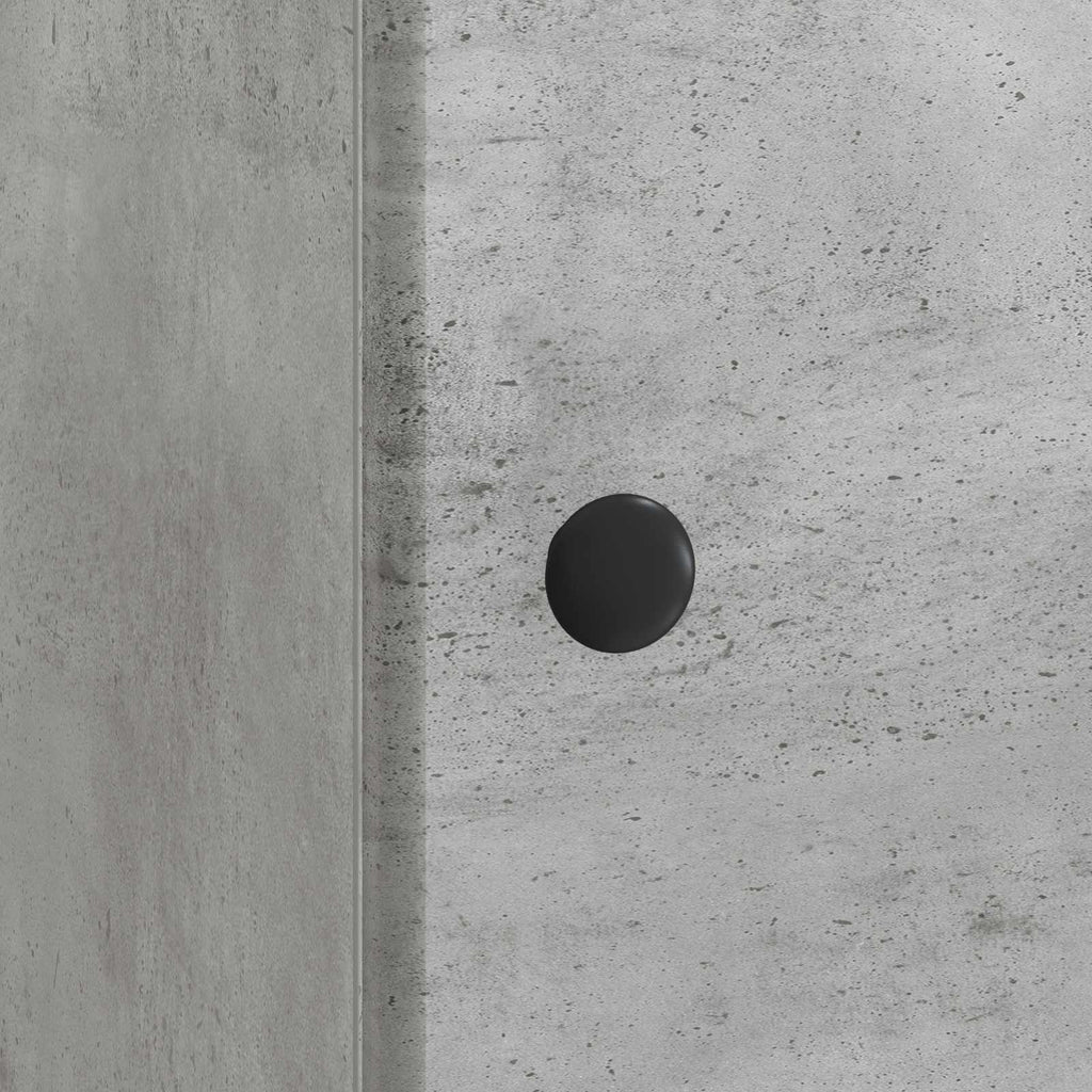 Armadio da Notte 2 pcs Grigio Cemento 43 x 34,5 x 50 cm