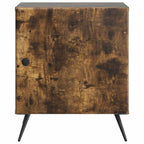 Armadio da Notte Rovere Fumo 43 x 34,5 x 50 cm