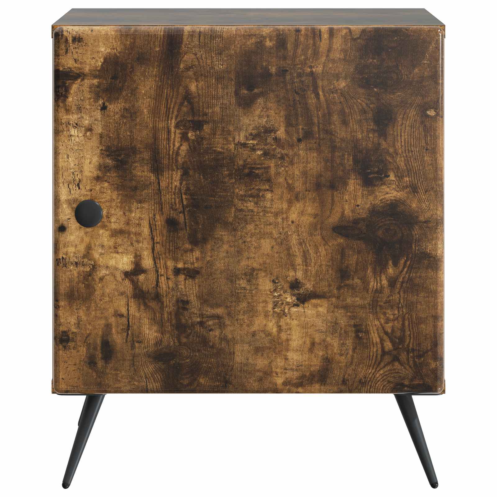Armadio da Notte Rovere Fumo 43 x 34,5 x 50 cm